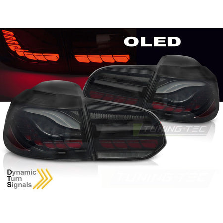 LED Fanali Posteriori Fumé LED Oled per Volkswagen Golf VI (2008-2013)