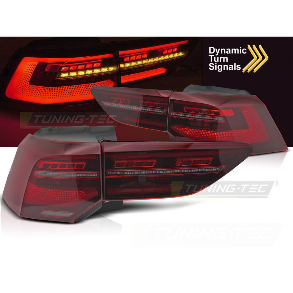 LED Fanali Posteriori Rosso LED Sequenziali per Volkswagen Golf VIII (2019-2024)
