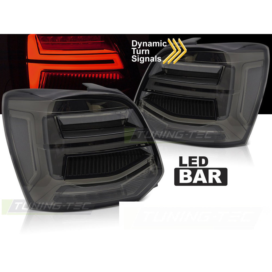 LED Fanali Posteriori Fumé LED Bar per Volkswagen Polo V (09-17)