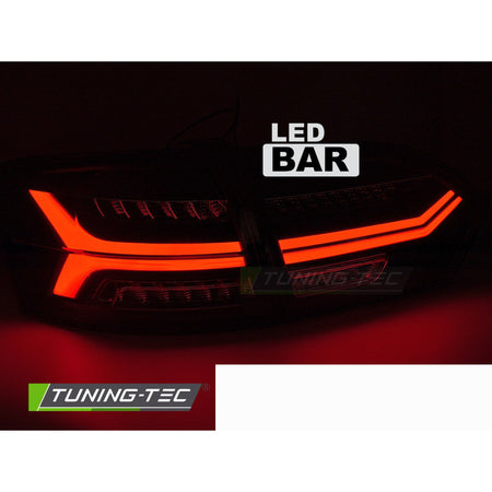 LED Bar Fanali Posteriori Fumé per Volkswagen Jetta VI (2011-2014) Fanali Fumè