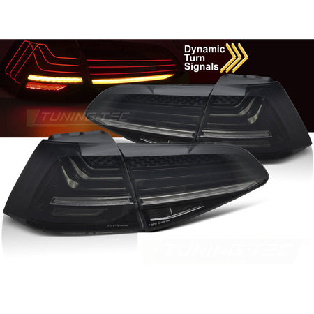Fanali Posteriori LED Fumè Sequenziali per Volkswagen GOLF 7 (2013-2017)