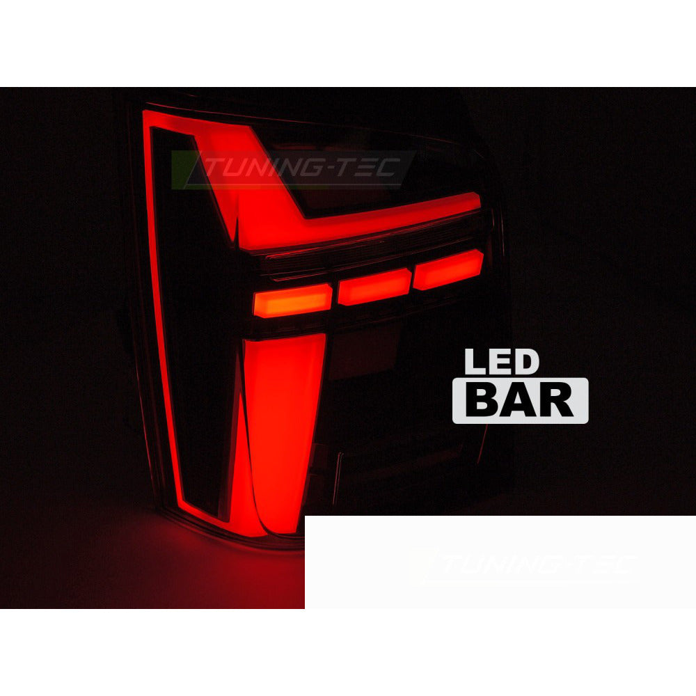 LED Bar Fanali Posteriori Fumé Sequenziali per Volkswagen T5 (anni 2004-2015)