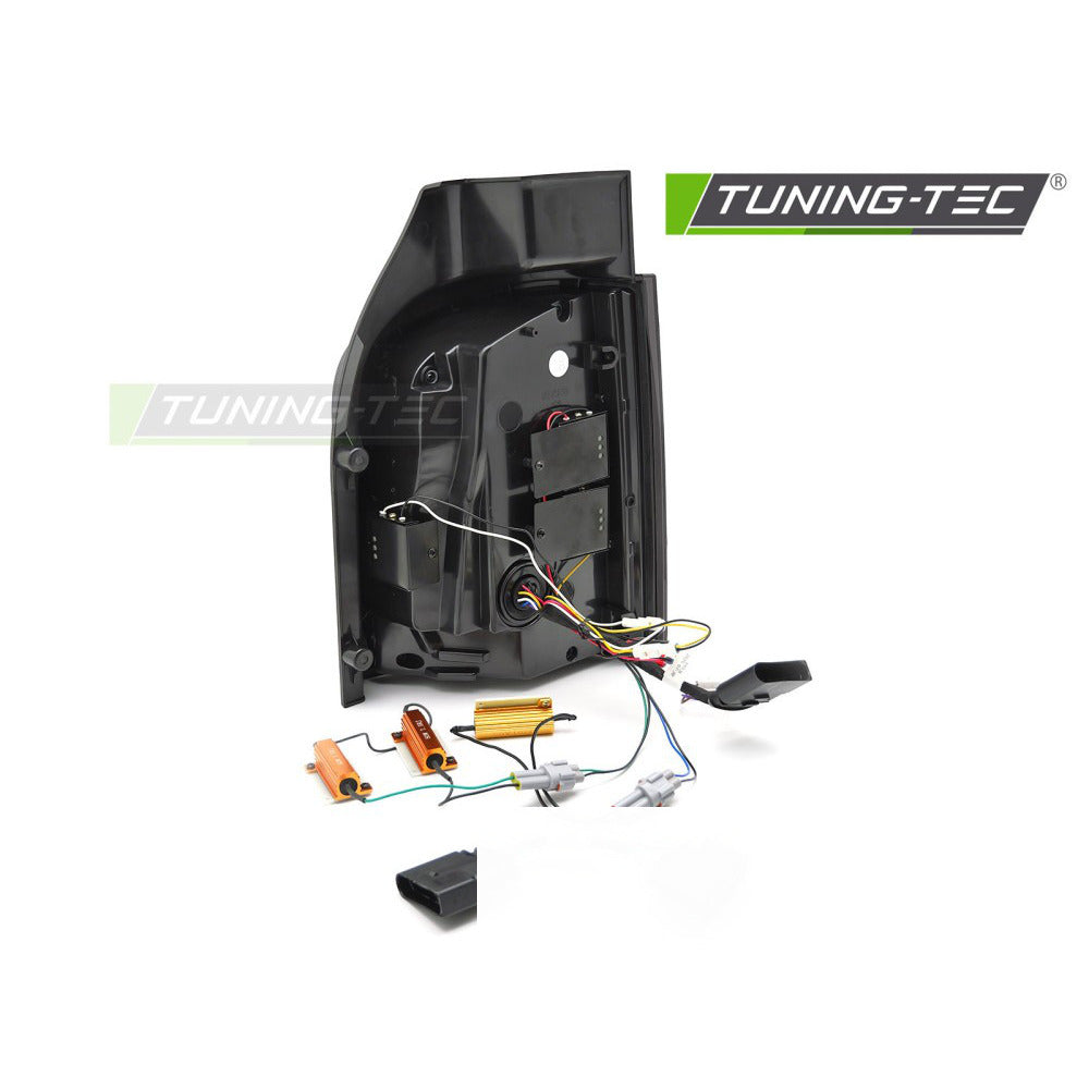 LED Bar Fanali Posteriori Fumé Sequenziali per Volkswagen T5 (anni 2004-2015)