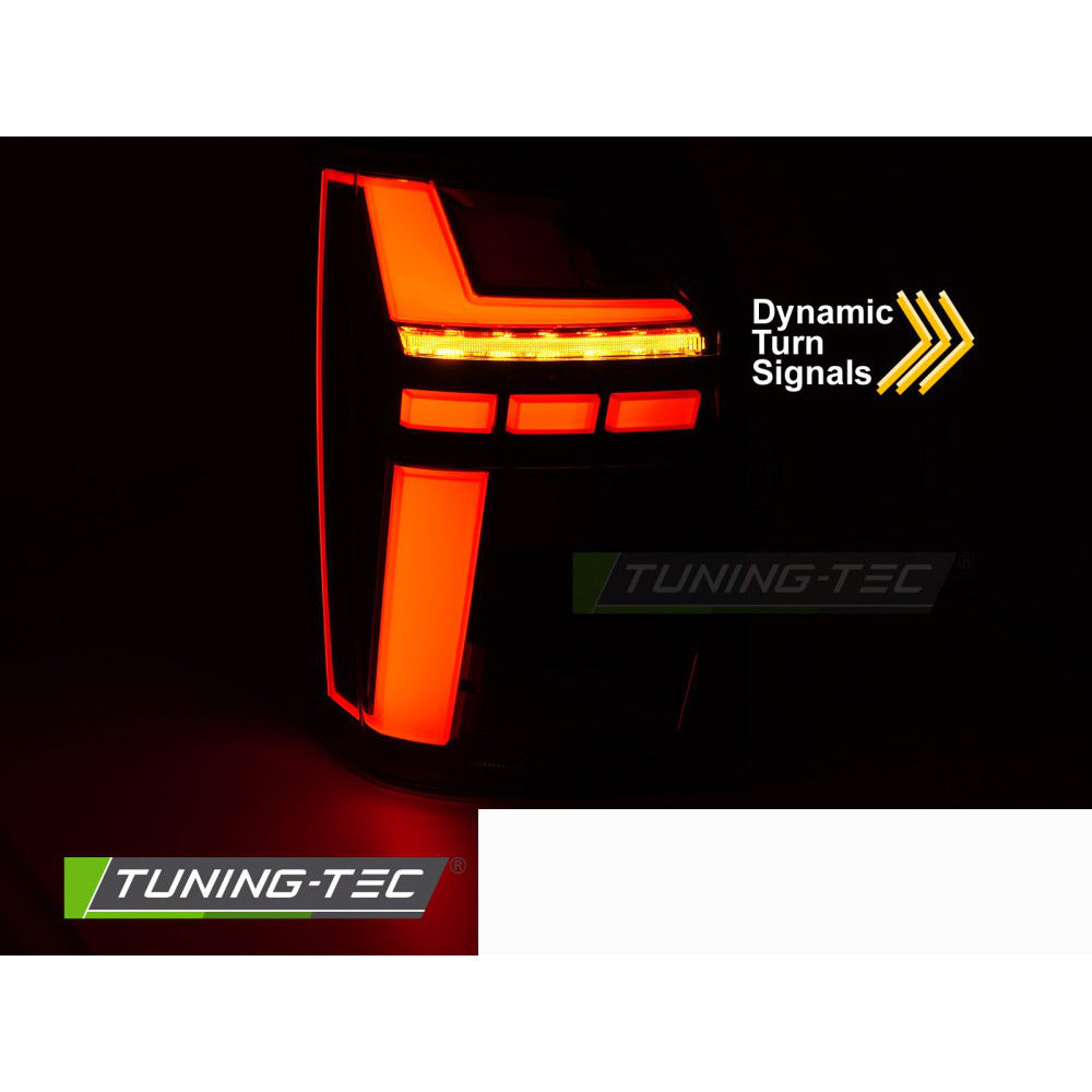 Fanali Posteriori LED Bar Rossi Sequenziali per Volkswagen T6 (2015-2024)