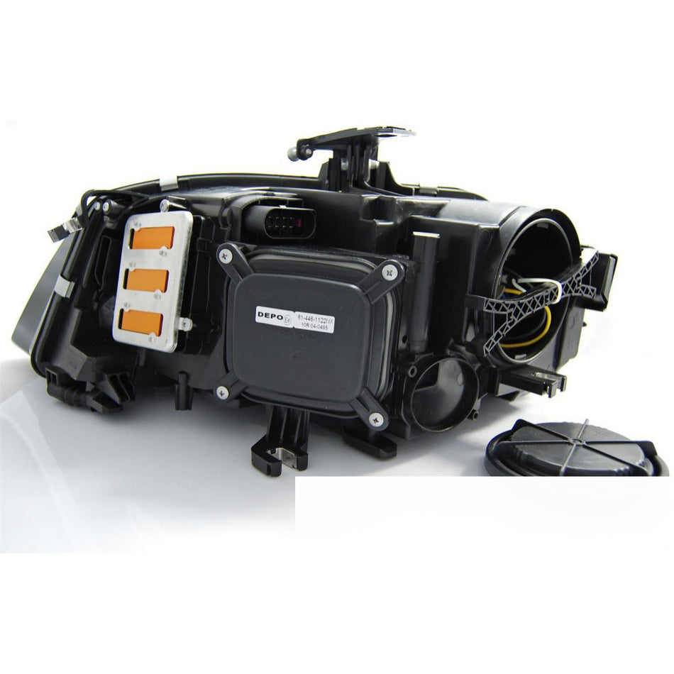 Fari True DRL Nero per Audi A4 B8 (04.08-11) Luci Diurne Nere