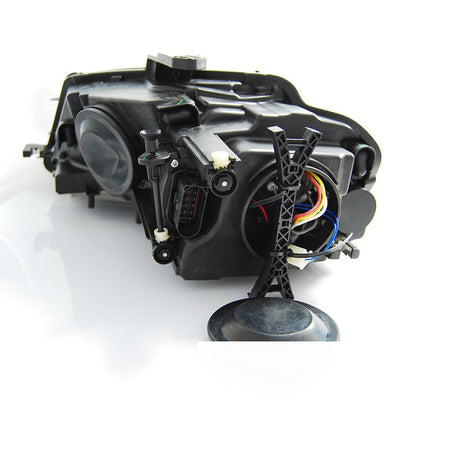 Fari Anteriori Luci Diurne LED Neri per Audi A3 8P (2008-2012)