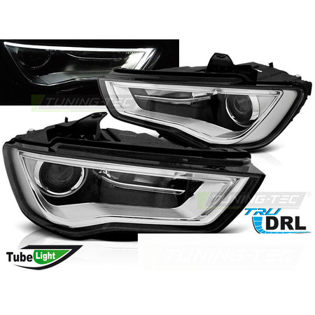 Fari Tube Luci Diurne per Audi A3 8V (anni 12-16) Anteriore, Coppia
