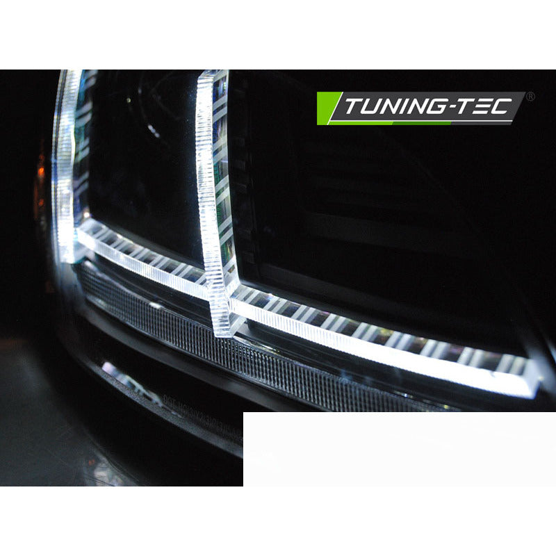Xenon Fari LED DRL Nero Sequenziali per Audi TT (2010-2014) con AFS