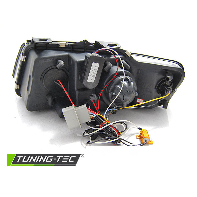 Fari Daylight Cromato per Audi A4 B6 Cabrio (2002-2006) - Fanali Anteriori