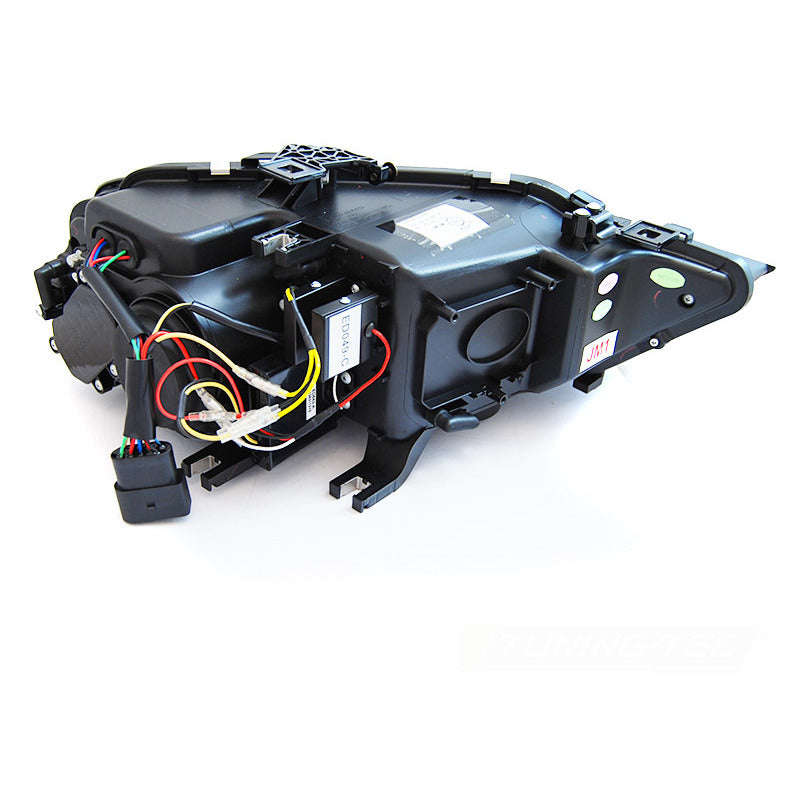 Fari Anteriori LED Neri Sequenziali per Audi A4 B8 (2012-2015)