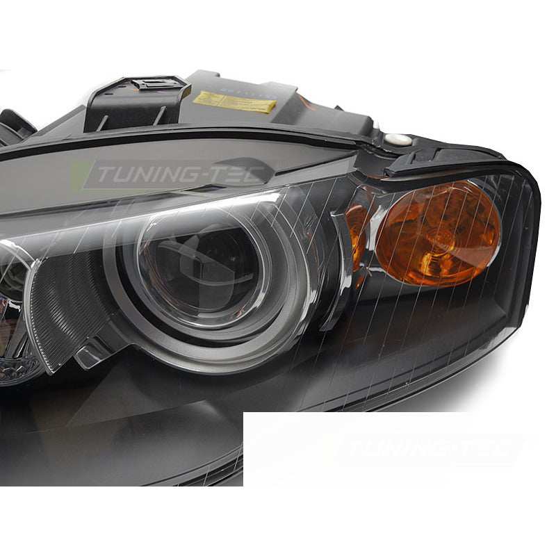 Xenon Fari Nero per Audi A4 B7 (2004-2008) Fari allo Xeno Neri