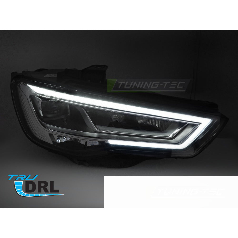 Fari Full LED Sequenziali DRL per Audi A3 8V (anni 2012-2016) Luci Diurne
