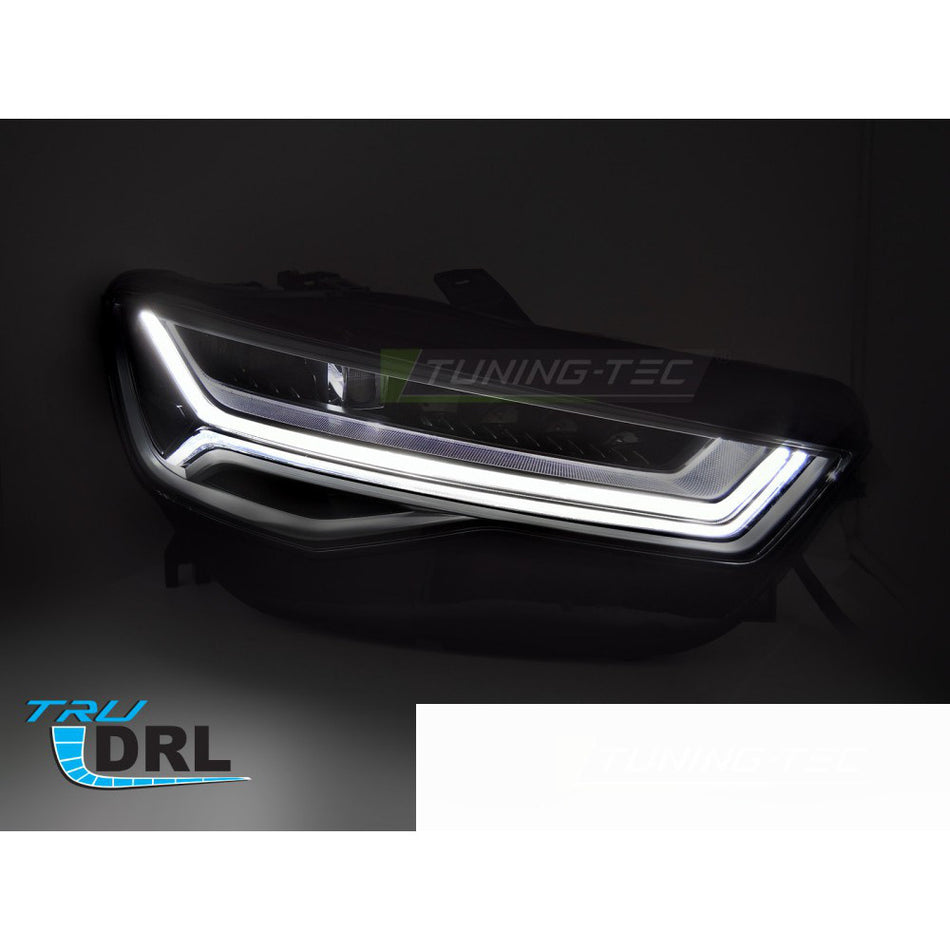Fari Anteriori Full LED Sequenziali Luci Diurne per Audi A6 C7 2014-2018