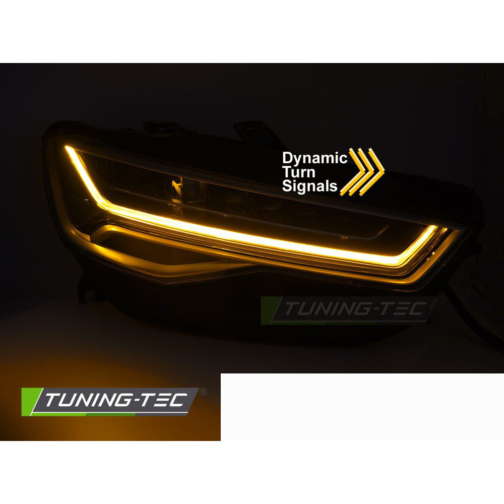 Fari Anteriori Full LED Sequenziali Luci Diurne per Audi A6 C7 2014-2018