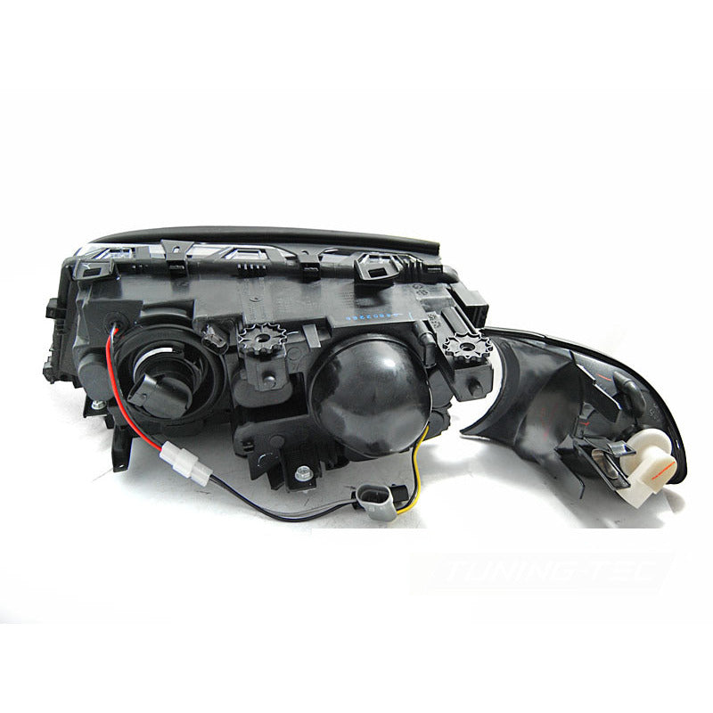 Fari Angel Eyes Nero per BMW E46 (04.99-03) Coupé Cabrio Fanali