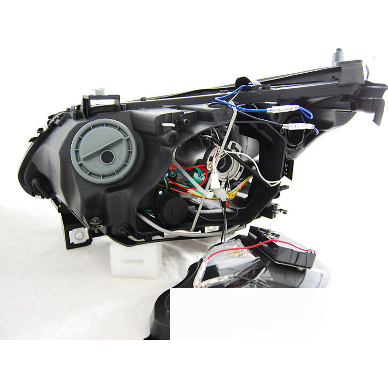 Xenon Fari D2S Angel Eyes CCFL Nero per BMW E60/E61 (2003-2004)