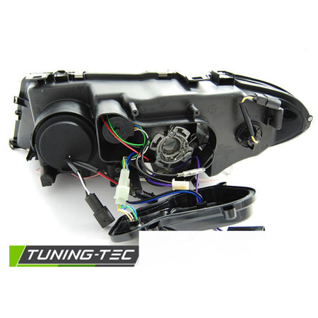 Xenon Fari Angel Eyes CCFL Cromato per BMW E46 Coupé Cabrio (04-06)