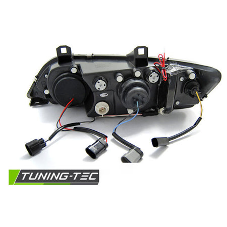 Fari Anteriori Angel Eyes CCFL Cromati per BMW Z3 (1996-2002)