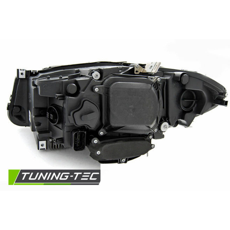 Xenon Fari Angel Eyes LED DRL Nero per BMW F10 F11 (10-07.13)
