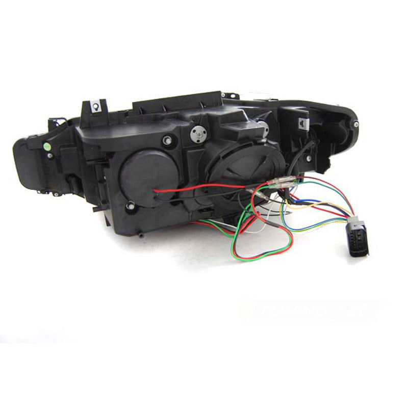 Fari Angel Eyes LED DRL Nero per BMW F30/F31 (10.11 - 05.15) Luci Diurne