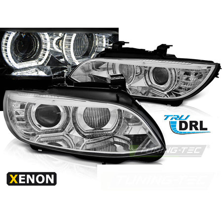 Xeonon Fari Angel Eyes LED Cromato Afs per BMW E92/E93 (06-10)