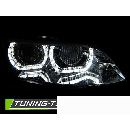 Xeonon Fari Angel Eyes LED Cromato Afs per BMW E92/E93 (06-10)