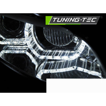 Xeonon Fari Angel Eyes LED Cromato Afs per BMW E92/E93 (06-10)