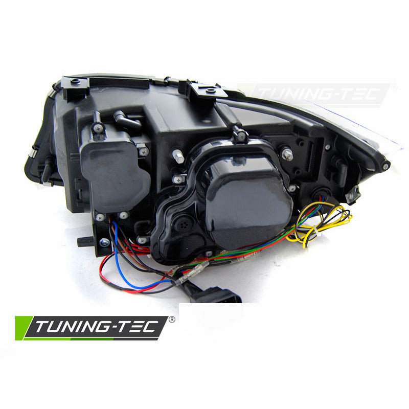 Xenon Fari Angel Eyes LED DRL Nero per BMW E90/E91 (09-11)