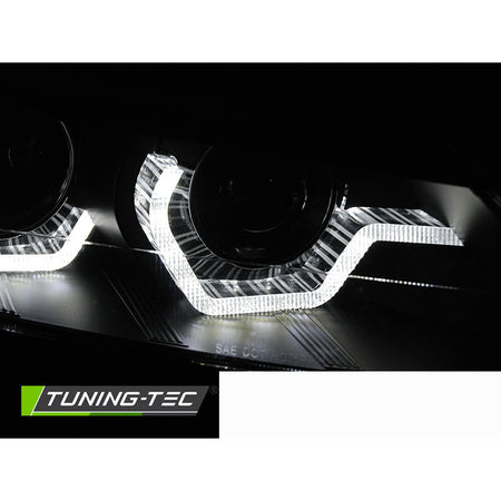 Xenon Fari LED DRL Nero Sequenziali per BMW Z4 E89 (2009-2013) Luci Diurne