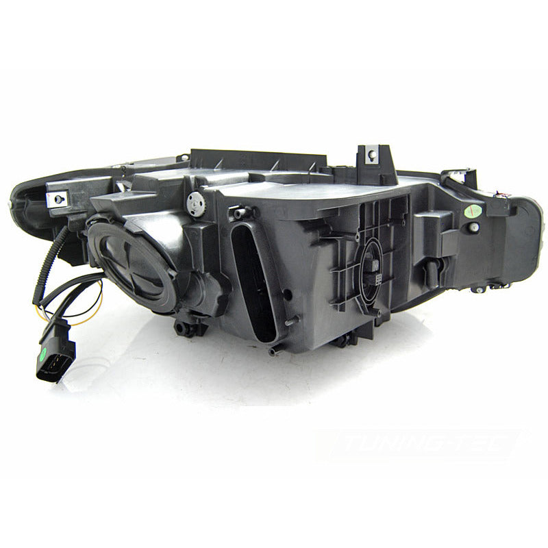 Xenon Fari Angel Eyes LED DRL Cromato per BMW F30/F31 (10.11 - 05.15)