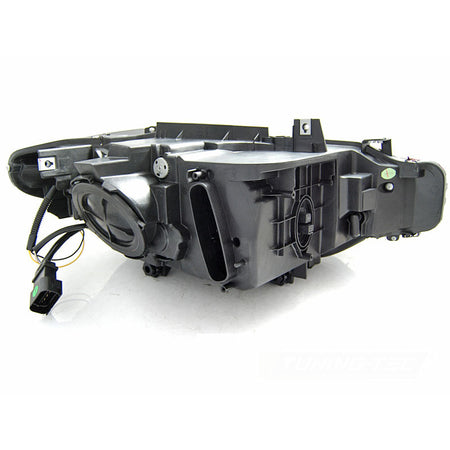 Xenon Fari Angel Eyes LED DRL Nero per BMW F30/F31 (10.11 - 05.15)