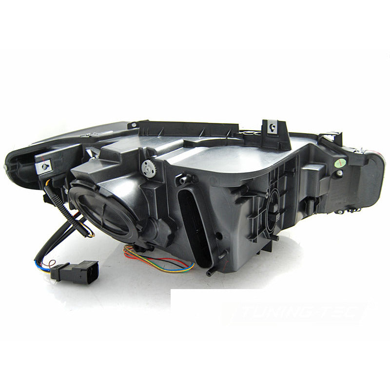Xenon Fari Angel Eyes LED DRL Nero Afs per BMW F30/F31 (10.11 - 05.15)