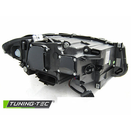 Xenon Fari Angel Eyes LED DRL Nero Sequenziali per BMW F10/F11 (2010-2013)