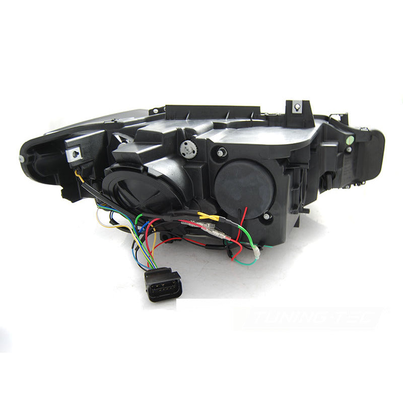 Fari Angel Eyes LED DRL Nero per BMW F30/F31 LCI (2015-2018)