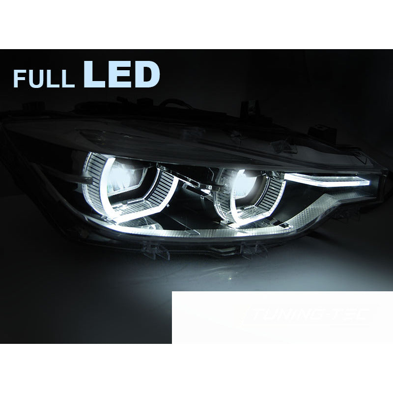 Fari All LED per BMW F30/F31 LCI (anni 2015-2018) - Fanali Completi