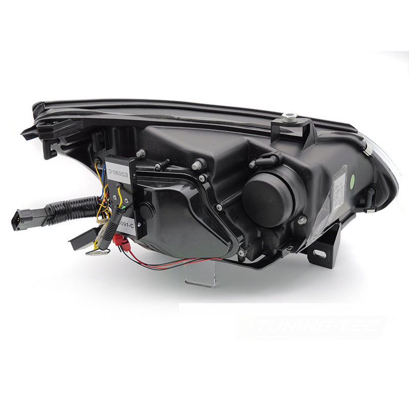 Xenon D1S Fari Angel Eyes Neri LED per BMW E60/E61 05-07
