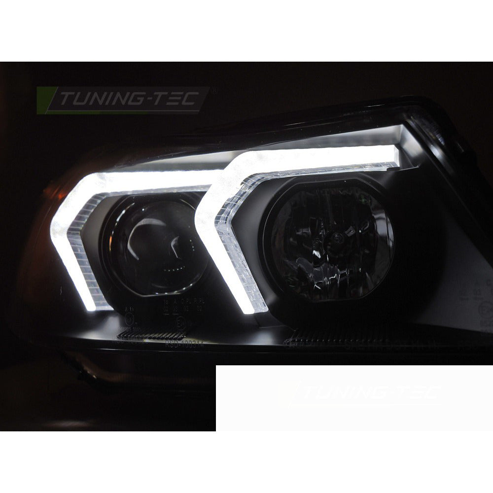 Fari LED Nero per BMW E90/E91 (2005-2008) - Fanali Anteriori