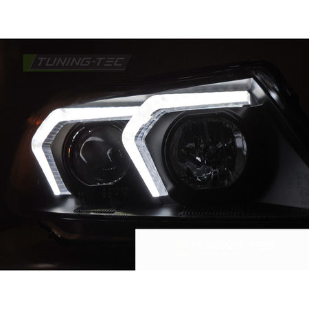 Fari LED Nero per BMW E90/E91 (2005-2008) - Fanali Anteriori
