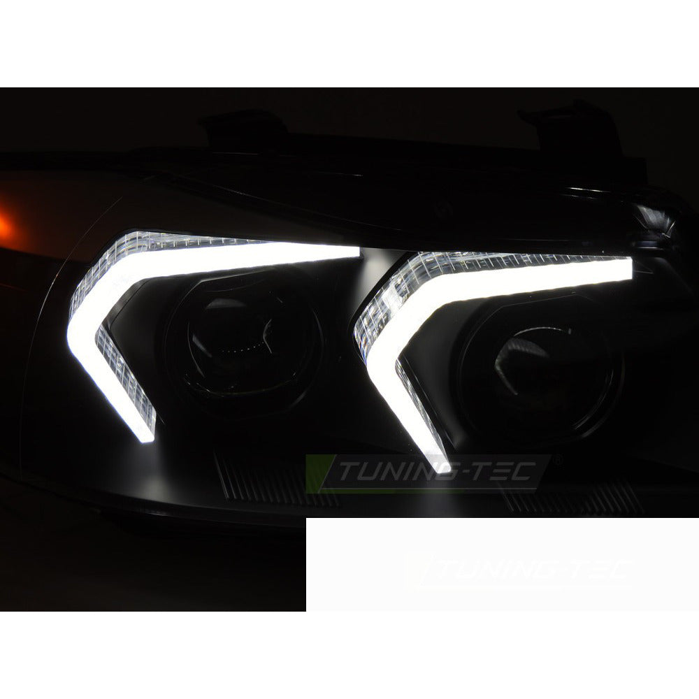 Full LED Fari Nero per BMW E90/E91 (anni 05-08) Colore Nero