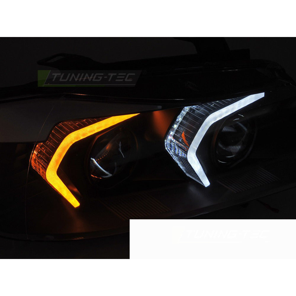 Full LED Fari Nero per BMW E90/E91 (anni 05-08) Colore Nero