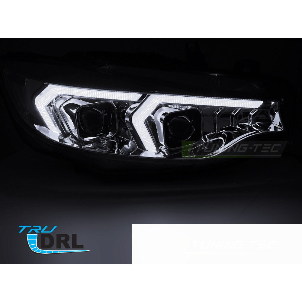 Xenon Fari Cromato per BMW F32/F33 (anni 2013-2017) Luci Anteriori