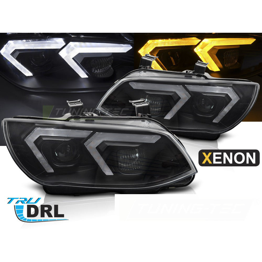 Xenon Fari Nero per BMW E92/E93 LCI (anni 10-13) - Kit Fari allo Xeno
