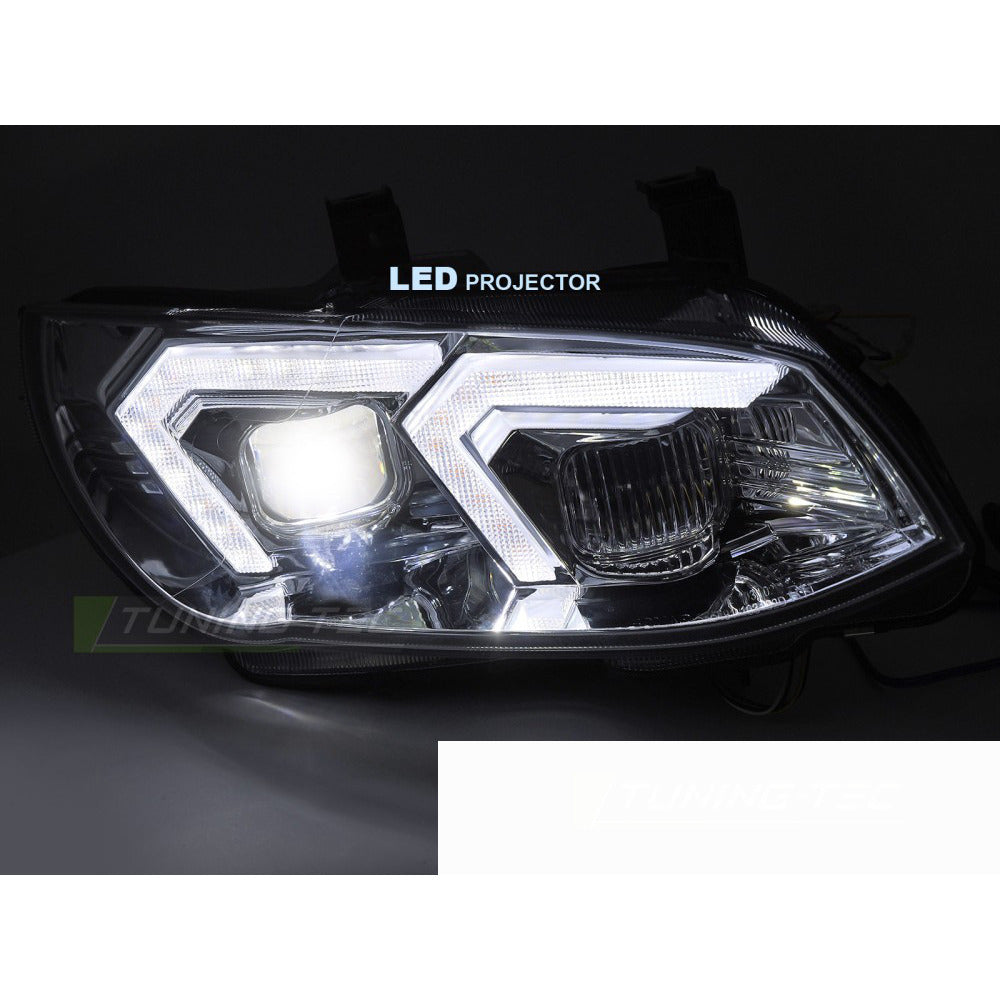 Full LED Fari Cromato per BMW Serie 3 E92 (anni 2010-2013)