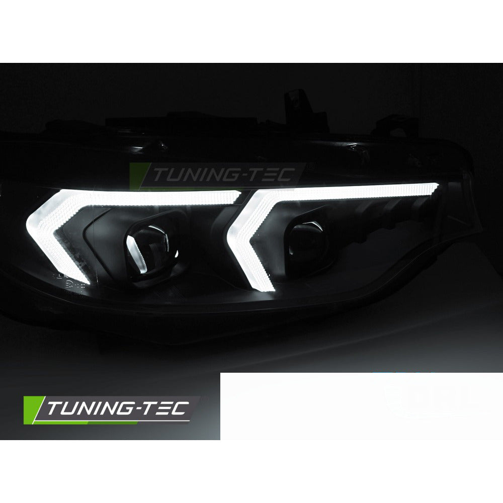 LED Fari Nero DRL per BMW F32 (anni 2013-2017) Luci Diurne
