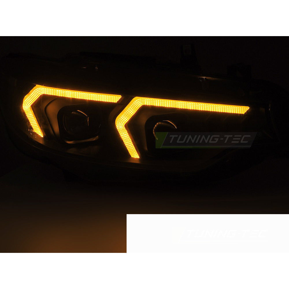 LED Fari Nero DRL per BMW F32 (anni 2013-2017) Luci Diurne