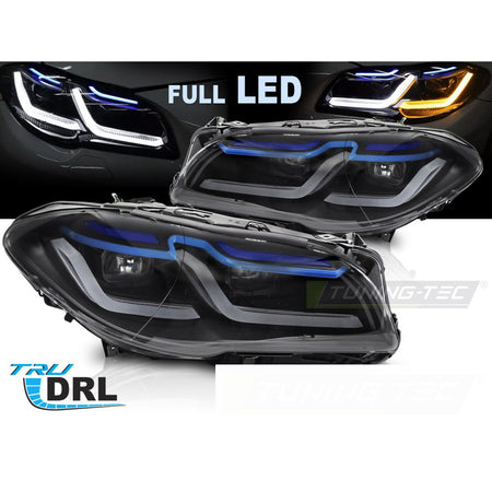 Fari Anteriori Full LED DRL per BMW Serie 5 F10 (2010-2013)