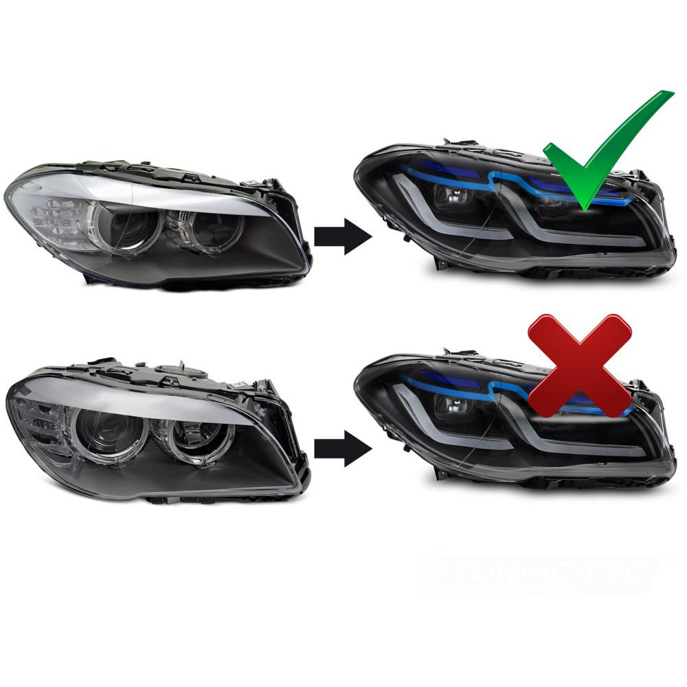 Fari Anteriori Full LED DRL per BMW Serie 5 F10 (2010-2013)
