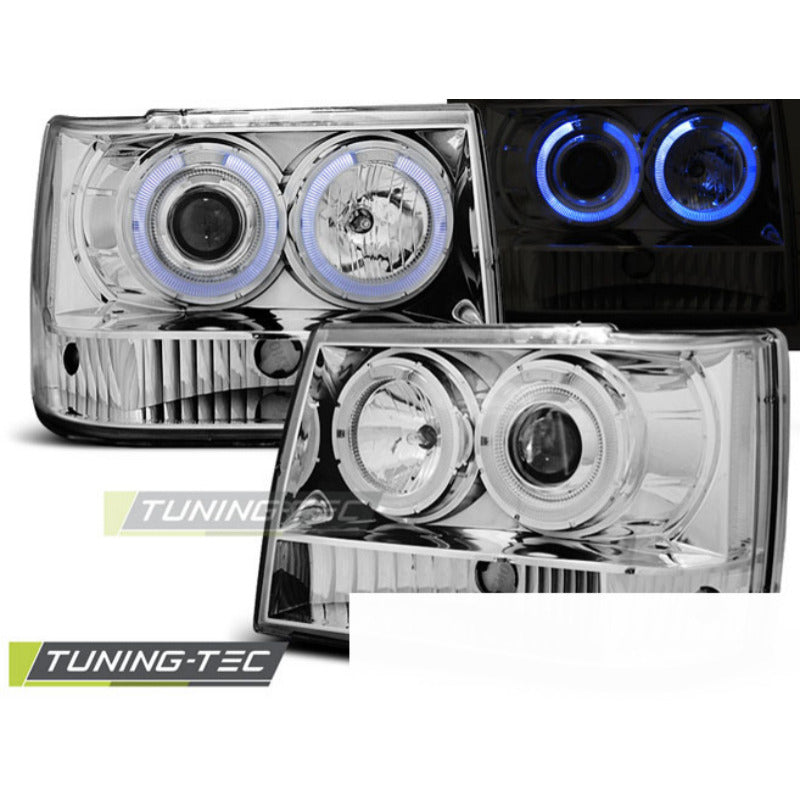 Jeep Grand Cherokee 93-98 Cromato Accessorio Tuning Esterno Auto Finitura Cromo