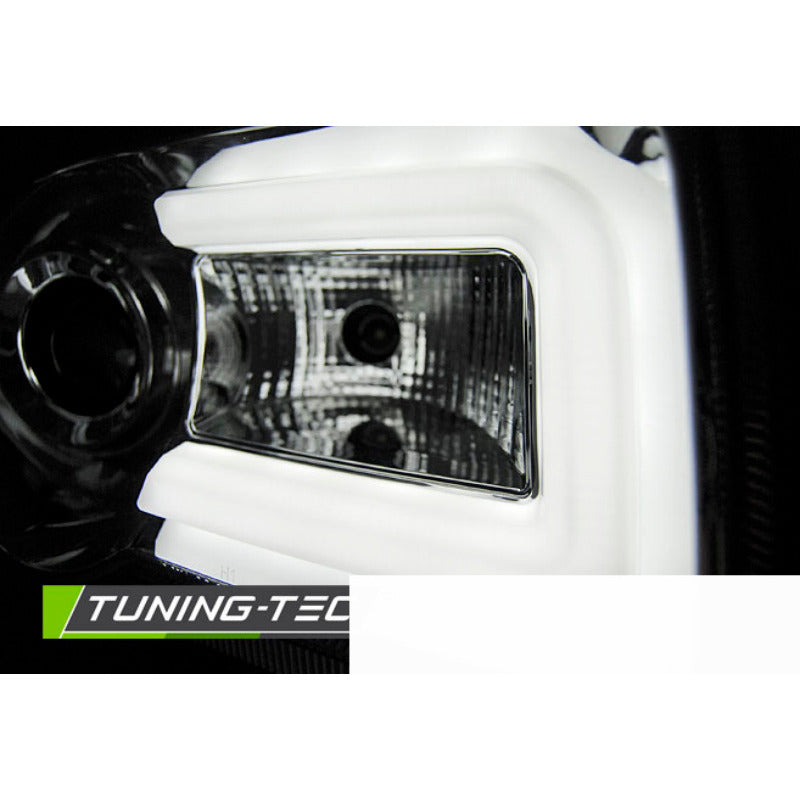 Chrysler 300C 05-10 Luce a Tubo Cromata Universale per Esterni Auto