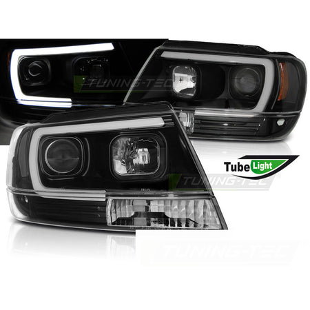Jeep Grand Cherokee 99-05 Tubo Luce Nera Anteriore 1 Pezzo 12V EGR